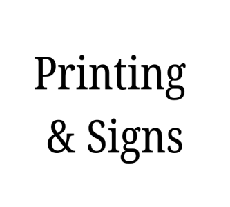 Printing/Signs